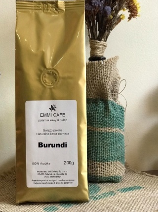 Burundi 200g kawa palona ziarnista