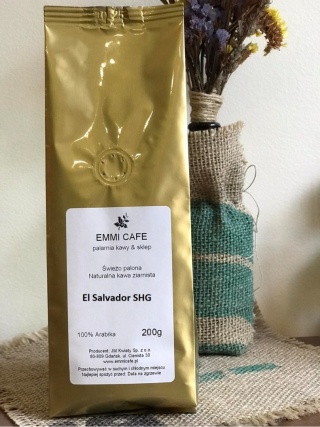 Salvador 200g kawa palona ziarnista